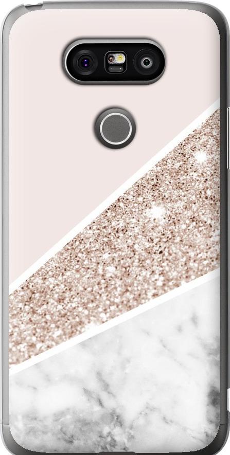 Чехол на LG G5 H860 Пастельный мрамор (4342u-348-42517)