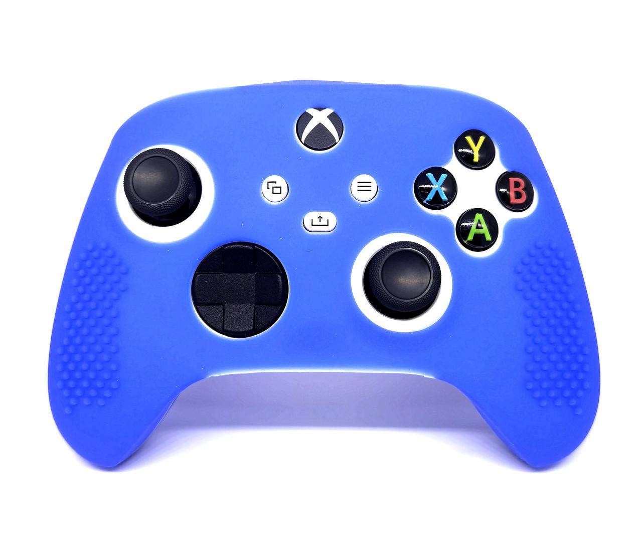 Силіконовий чохол Darius для геймпада Xbox One Series X/S Синій