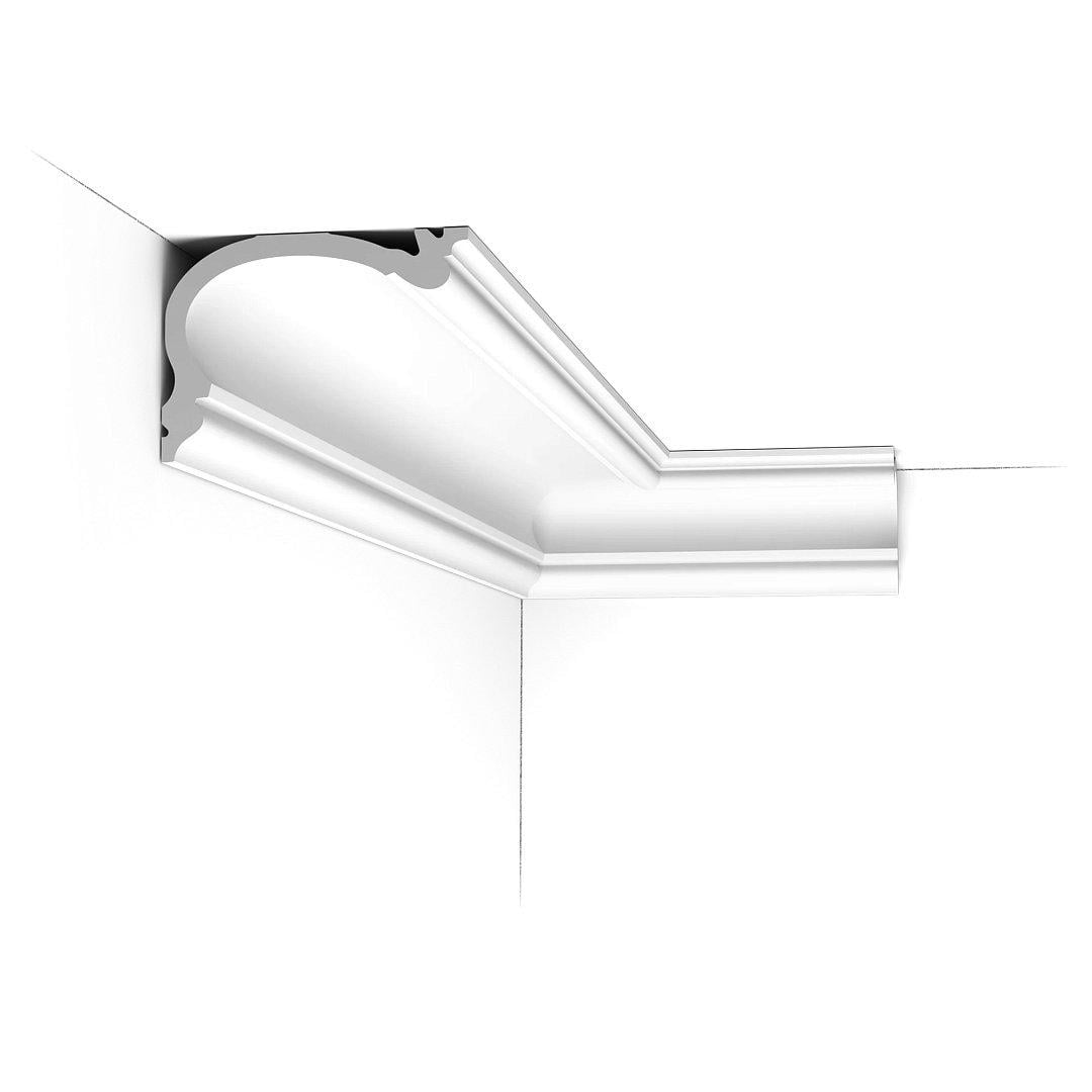 Карниз полиуретановый Orac Decor C341 жесткий 122x88x2000 мм (28951088)