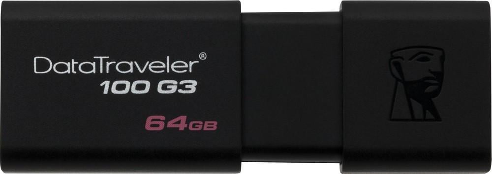 Флешка KINGSTON DT100 G3 USB 3.0 64 GB (DT100G3/64GB) - фото 2