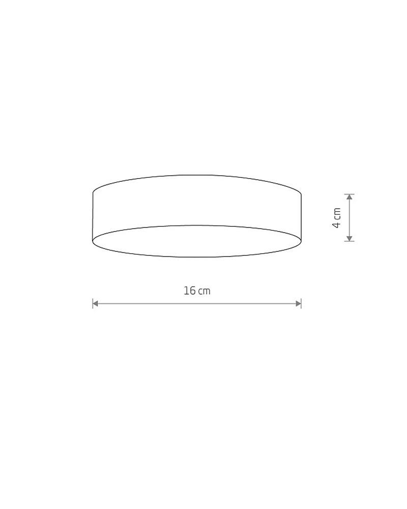 Потолочный светильник Nowodvorski 10403 Lid Round Led 1x25W 3000K 1900Lm (2229963048) - фото 3