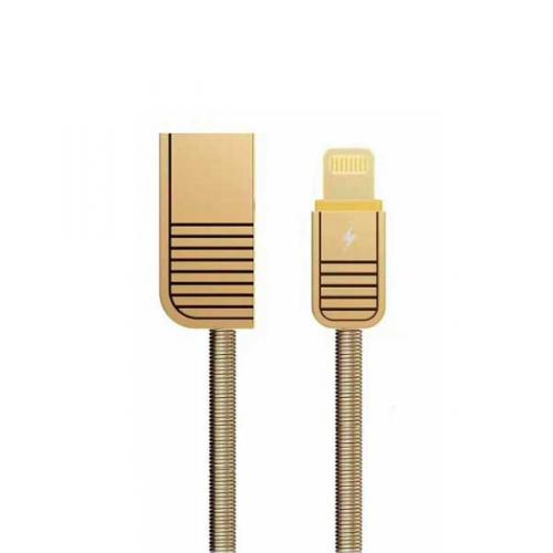 Кабель Remax RC-088i USB Lightning Linyo 1 м Золотой (6954851275329)