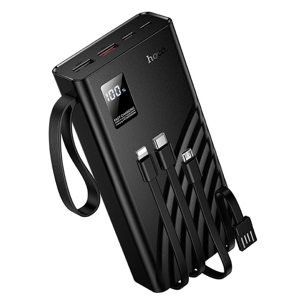 Повербанк Hoco J155 Shine 22,5W/PD20W+light 4-cable 20000 mAh (2964771870)