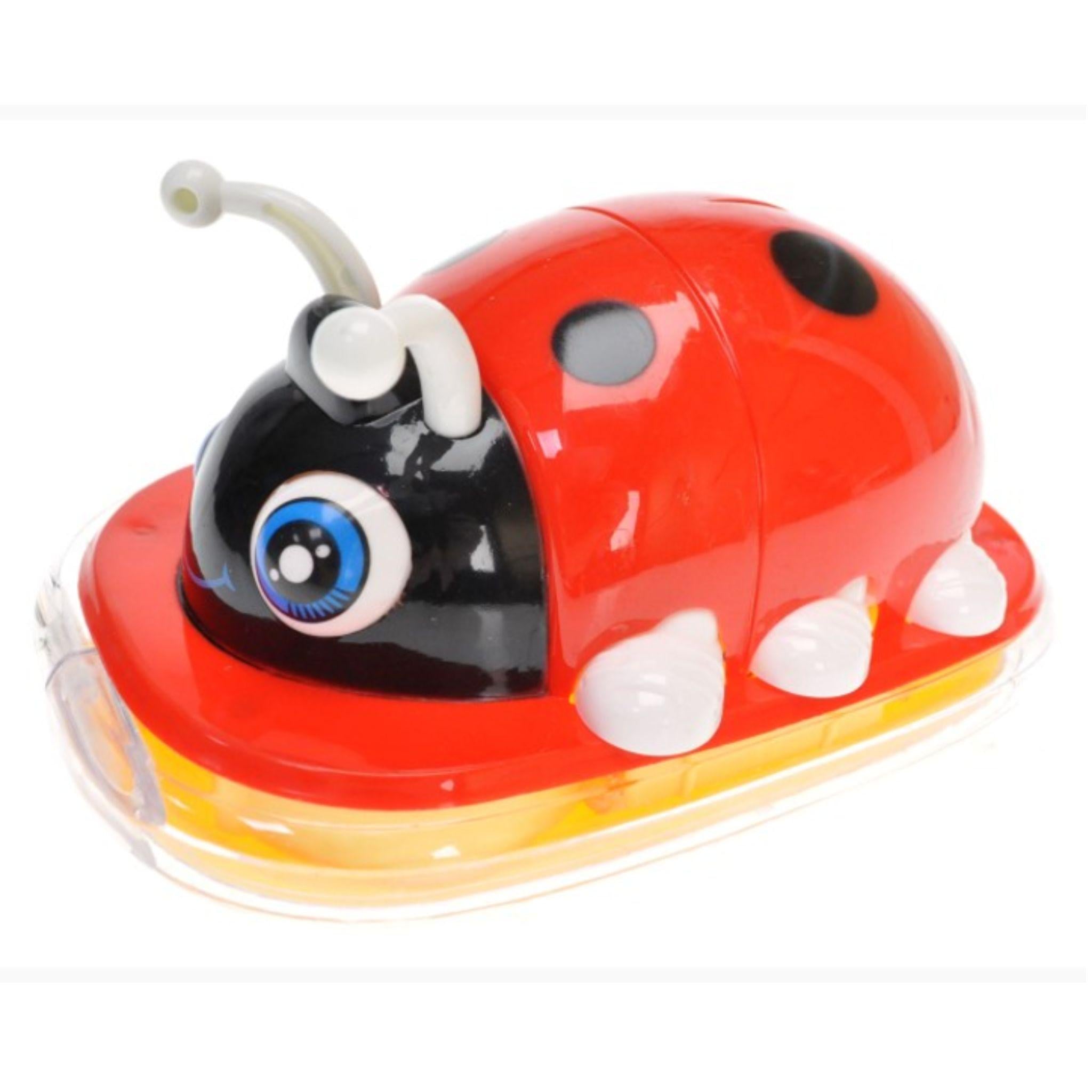 Интерактивная игрушка Toys Cartoon insects 002 Танцующий жук Божья коровка с подсветкой движением и музыкой (29529101)
