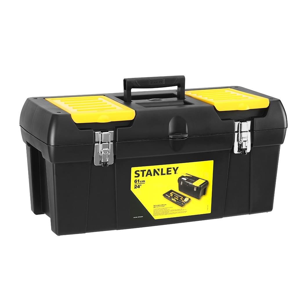 Ящик для инструмента Stanley 2000 1-92-066 пластиковый 24,8×48,9×26 см Черный/Желтый (647350)