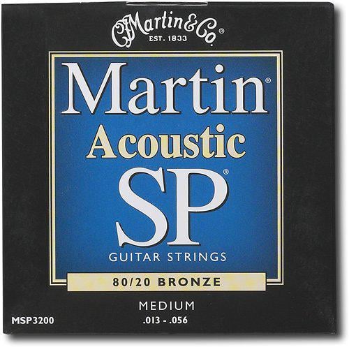 Струны для акустической гитары Martin SP 80/20 Bronze MSP3200 13-56 (121100)