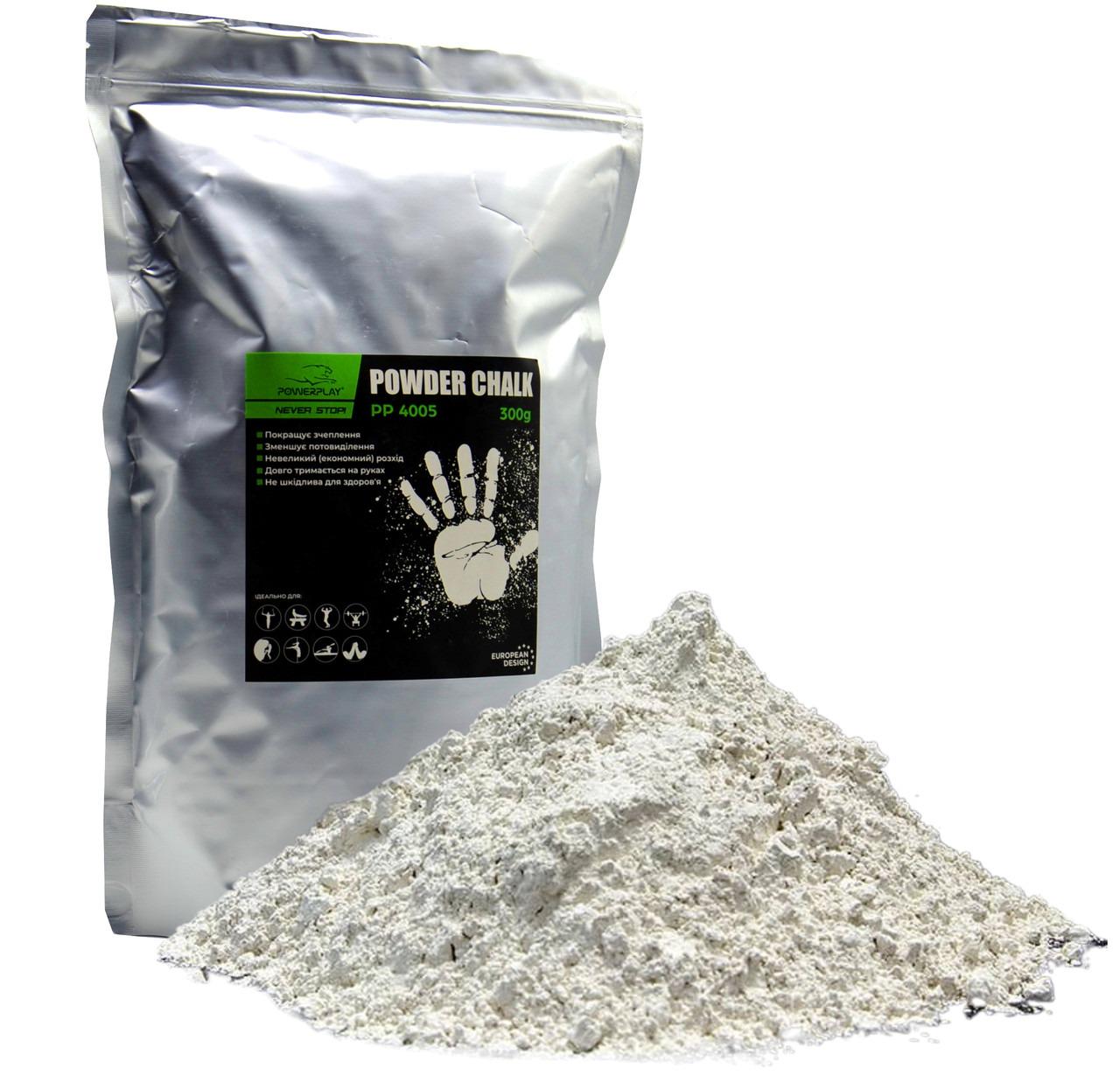 Магнезия спортивная сухая PowerPlay PP_4005 Powder Chalk 300 г