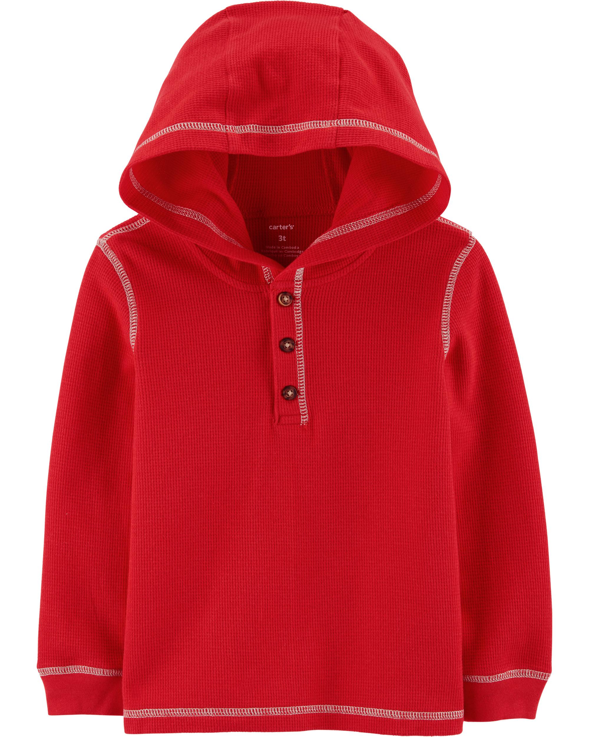 Худи Carter's 3 месяца 55-61 см Красный (18405710)