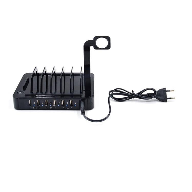 Зарядное устройство SUNROZ сетевая зарядная станция для смартфонов 6USB портов 5V Черный (SUN0171) Зарядное устройство SUNROZ сетевая зарядная станция для смартфонов 6USB портов 5V Черный (SUN0171)