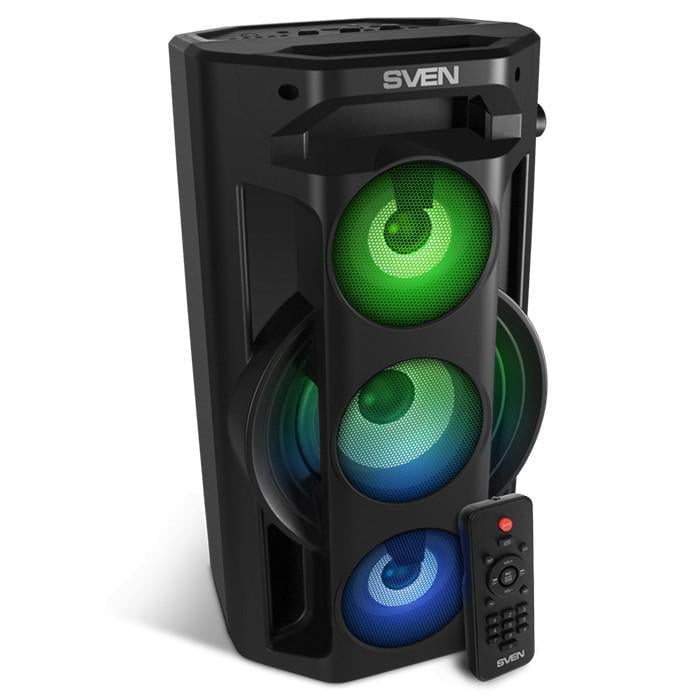 Акустическая система Sven PS-680 65 Вт Bluetooth/подсветка/караоке/FM Black
