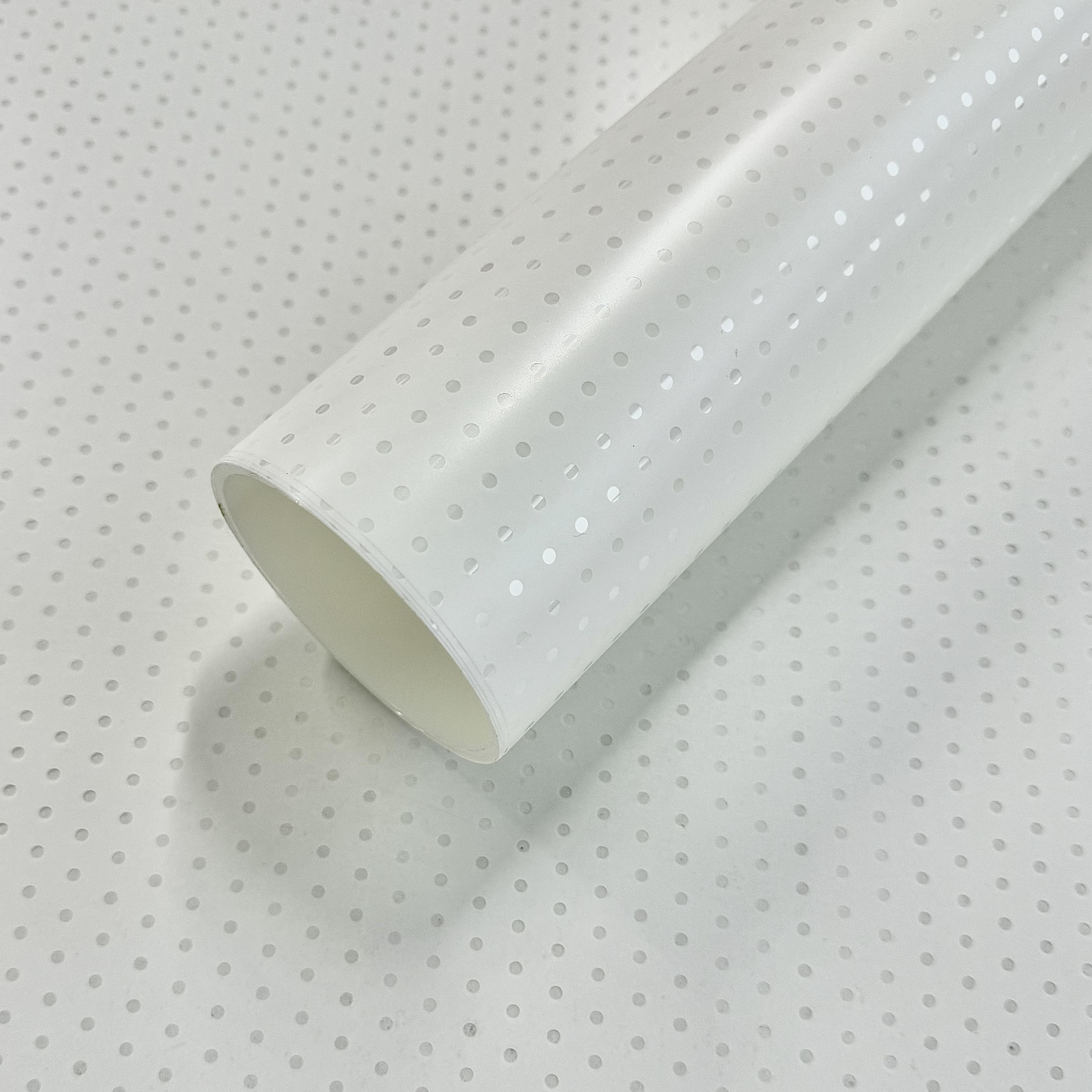 Пленка витражная Armolan Точки прозрачные 120х152 см самоклеящаяся (12438)