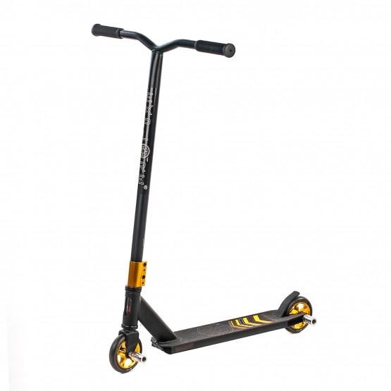 Самокат трюковый Explore Mystique SUPER HIC Черный/Желтый