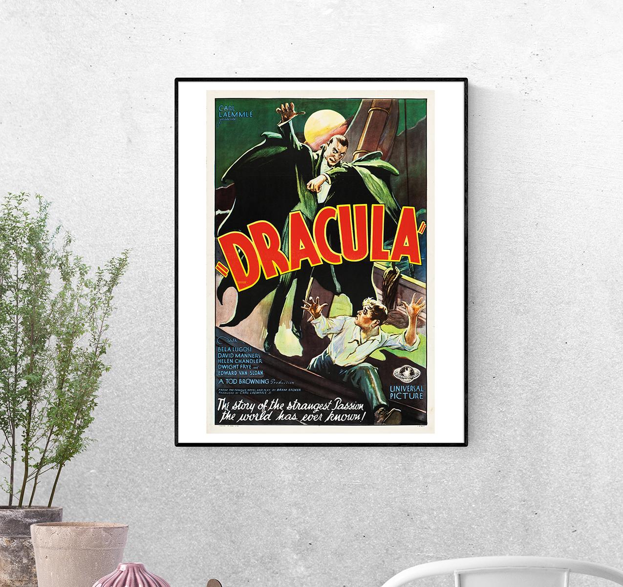 Постер Дракула 1931 г. режиссёр Тод Броунинг формат А-3 (Afisha1858001_Poster)