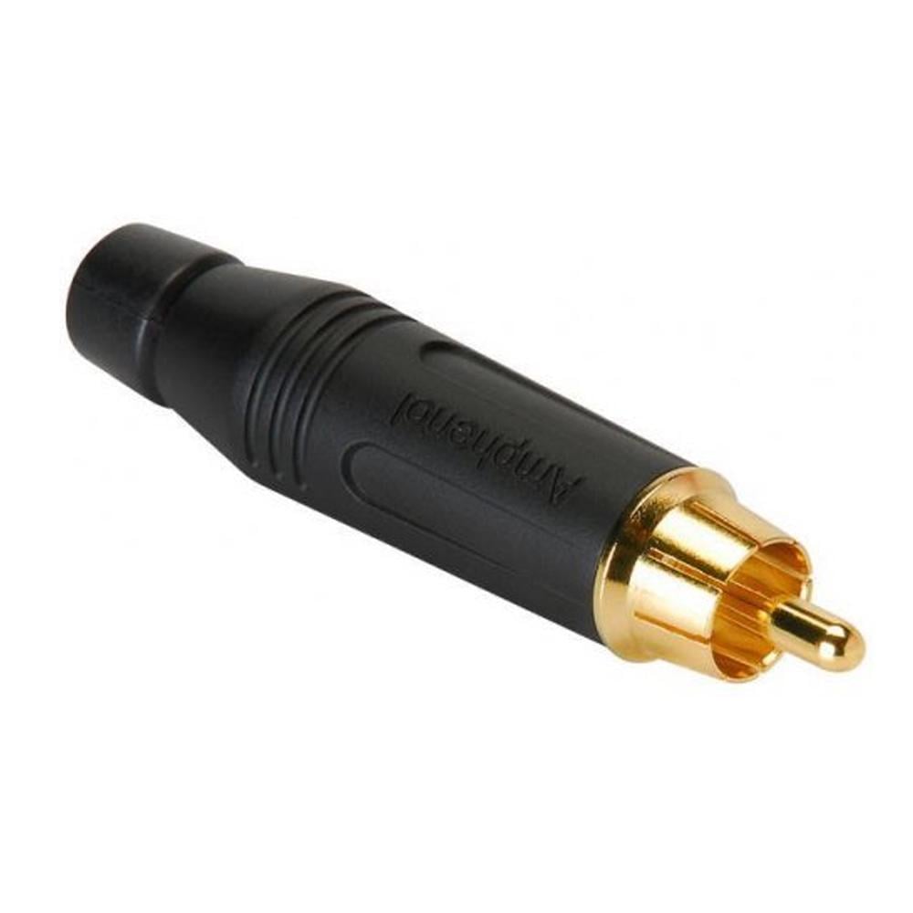 Разъем RCA кабельный AMPHENOL на кабель D 3,0-6,5 мм Черный (ACPR-BLK) Разъем RCA кабельный AMPHENOL на кабель D 3,0-6,5 мм Черный (ACPR-BLK)