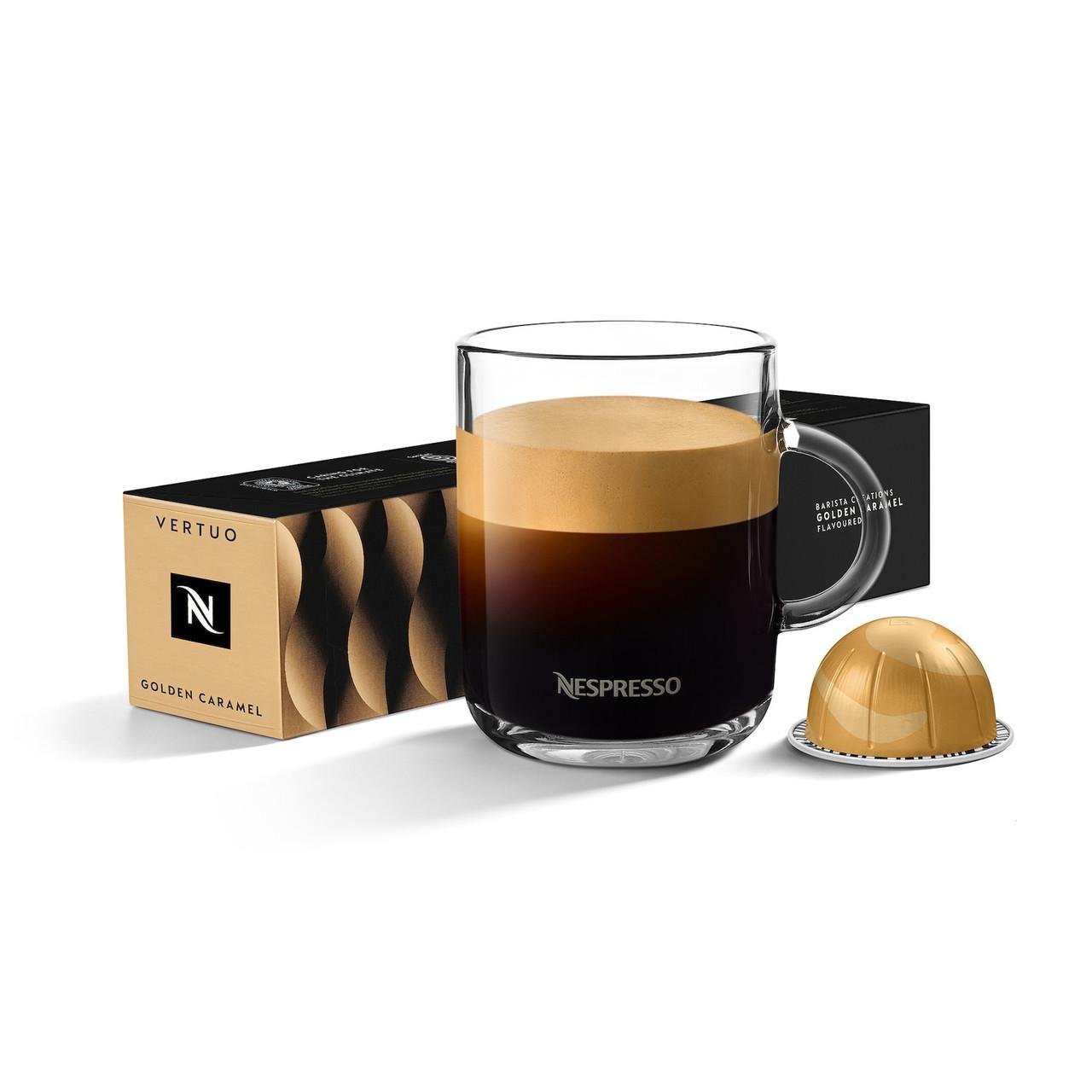 Кава в капсулах Nespresso Vertuo Barista Creations Golden Caramel 230 мл