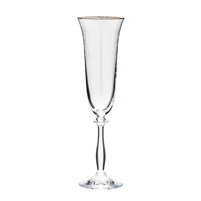 Набор бокалов для шампанского Bohemia Angela 40600/Q7916/190 190 мл 6 шт.