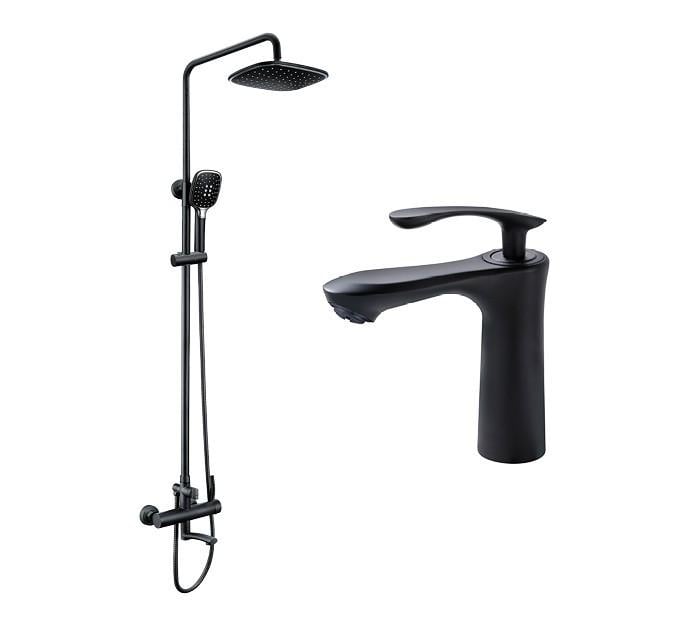 Набор смесителей для ванны Lambert 2в1 (LR68297)