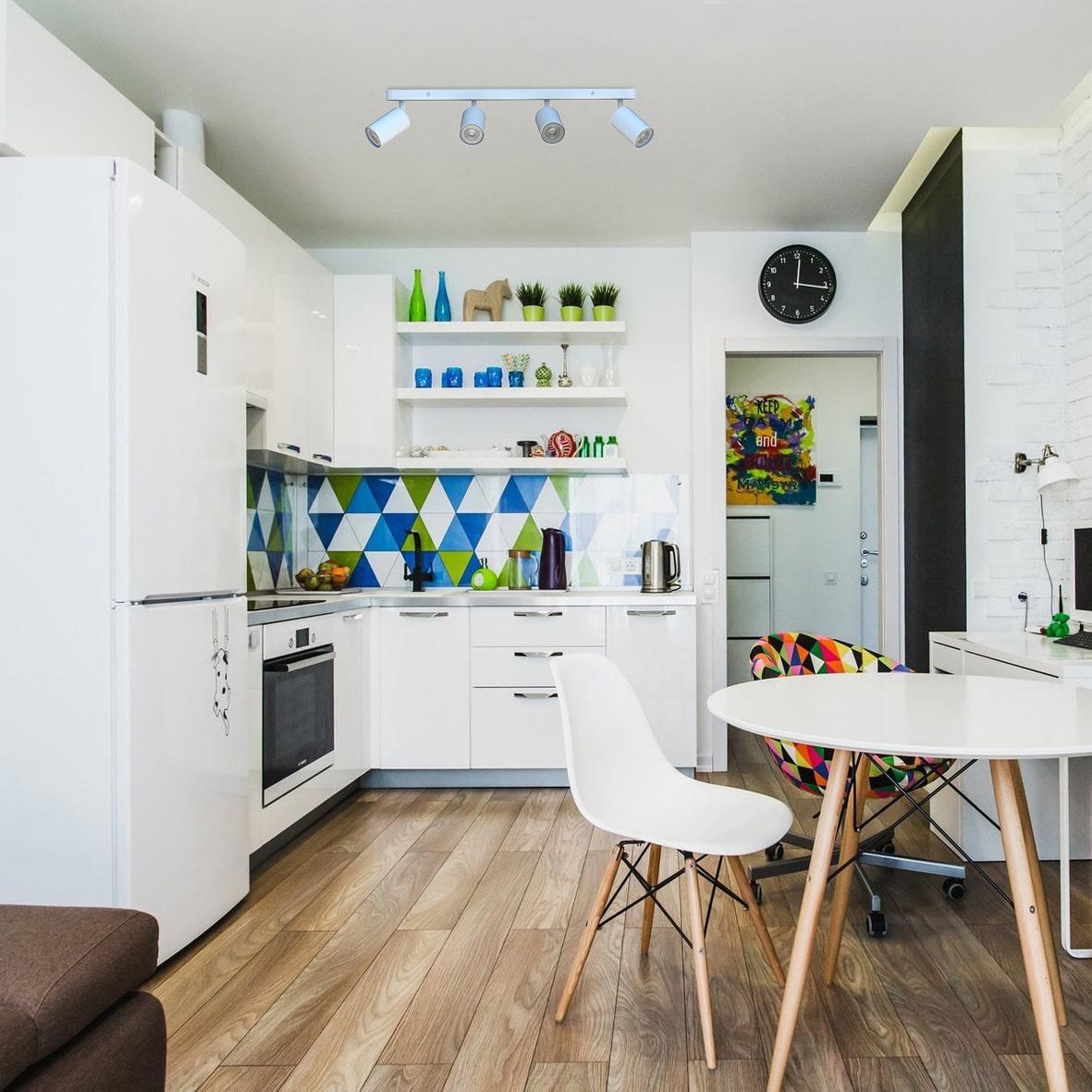 Світильник накладний поворотний Ledcoin ML314-4 під лампу - фото 4