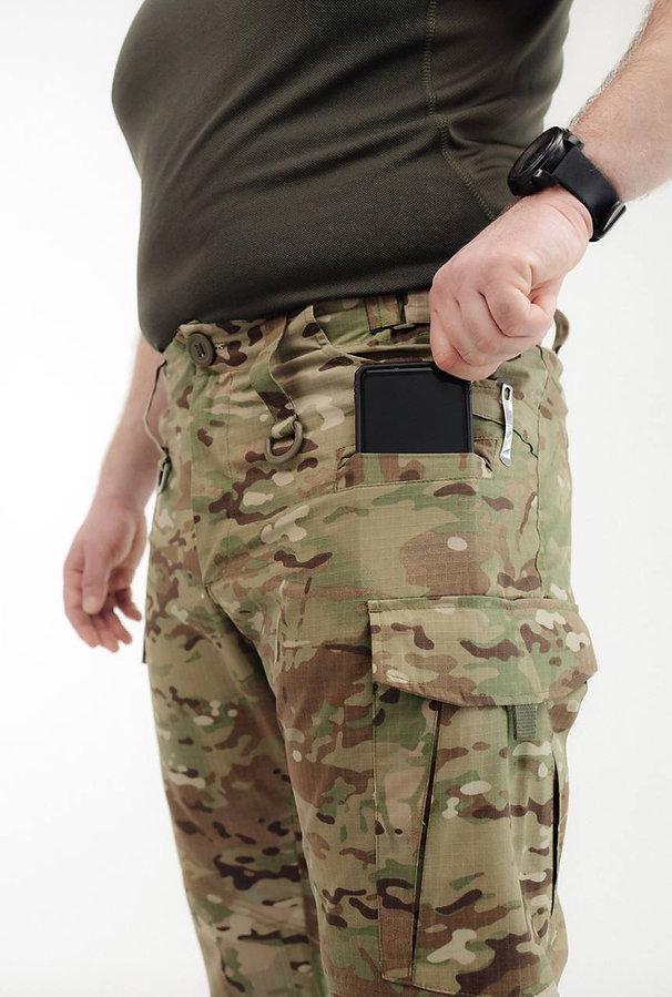 Штаны мужские военные MILIGUS Скиф р. 46 S Мультикам (skifms46) - фото 2 Штаны мужские военные MILIGUS Скиф р. 46 S Мультикам (skifms46) - фото 2