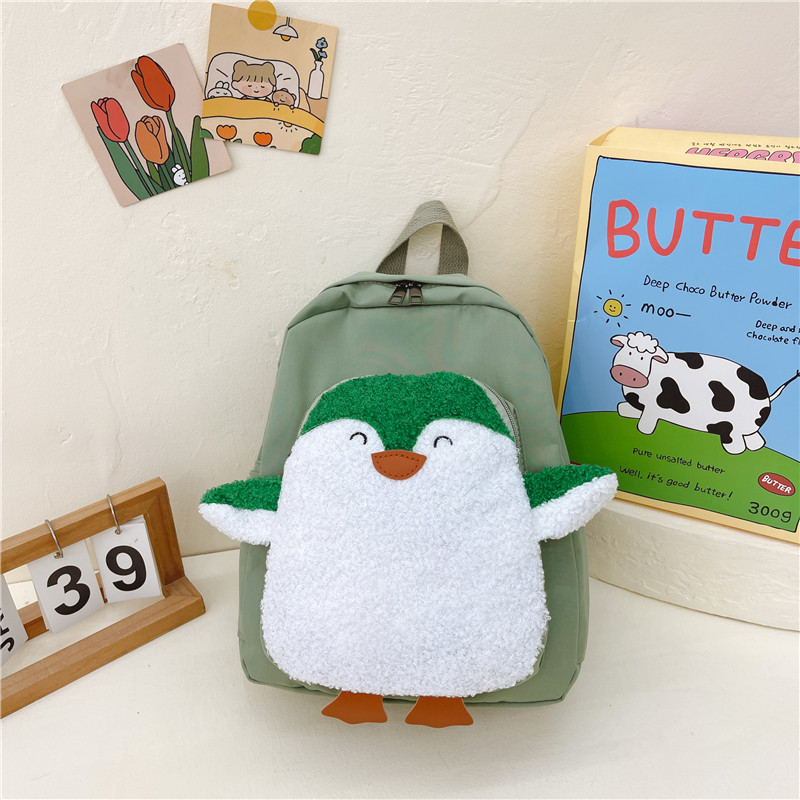 Рюкзак дитячий дошкільний Evo-kids Small-Pinguin Зелений - фото 2