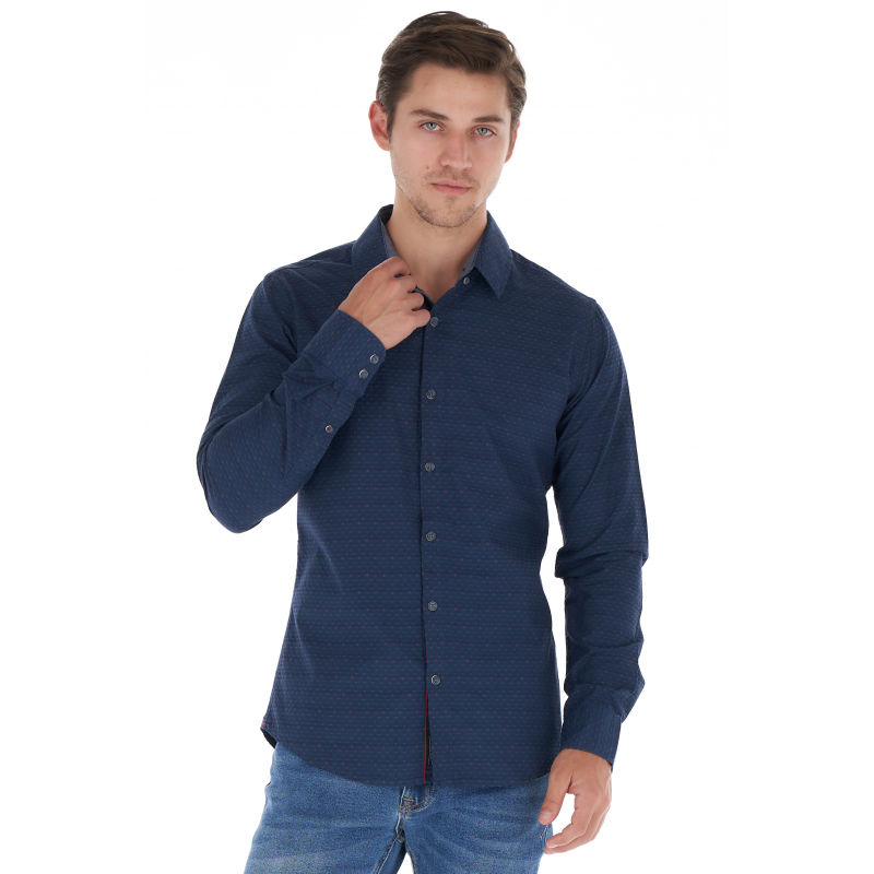 Сорочки чоловічі Lee Cooper 10295704 XXL Синій