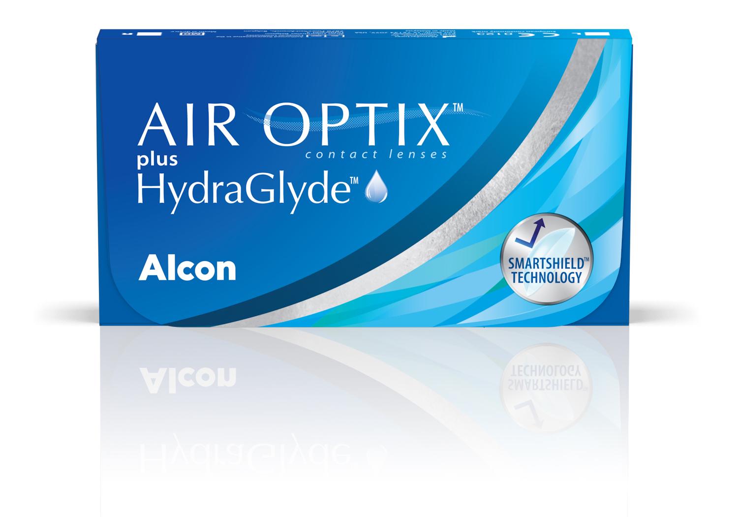 Контактные линзы AIR OPTIX PLUS HYDRAGLYDE 1 месяц 3 шт. (291-14)