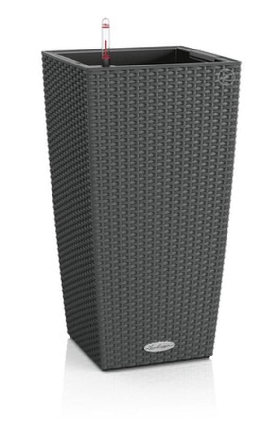 Вазон Lechuza Cubico Cottage 30 14 л Гранитный (15222 Line)