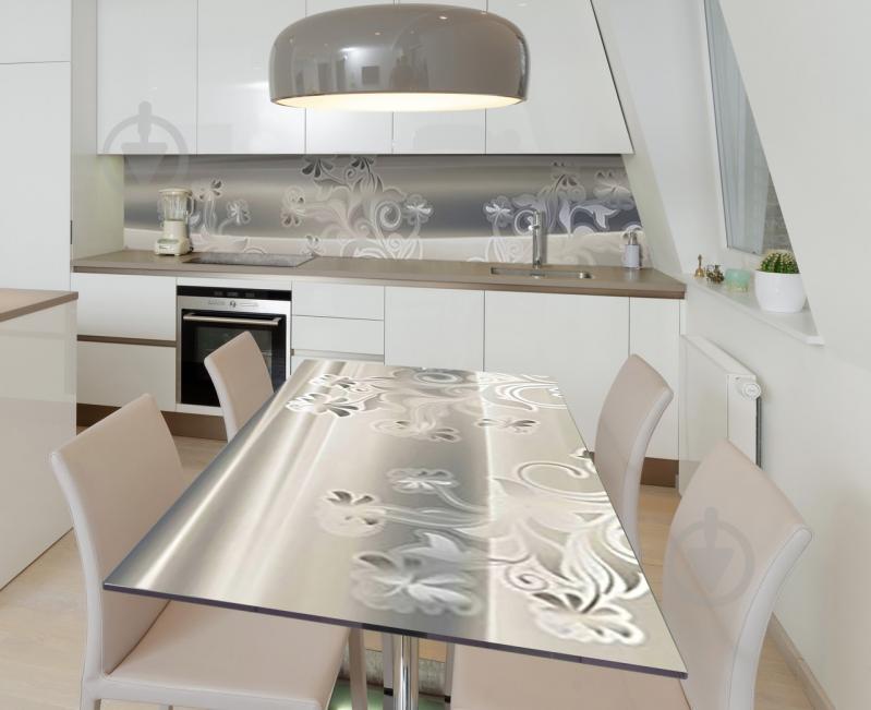 Наклейка 3Д виниловая на стол Zatarga «Скромная гравюра» 650х1200 мм (Z184430/1st)