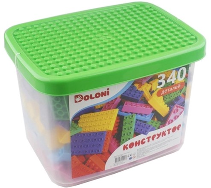 Конструктор Doloni в боксі 340 дет. (013888/27)
