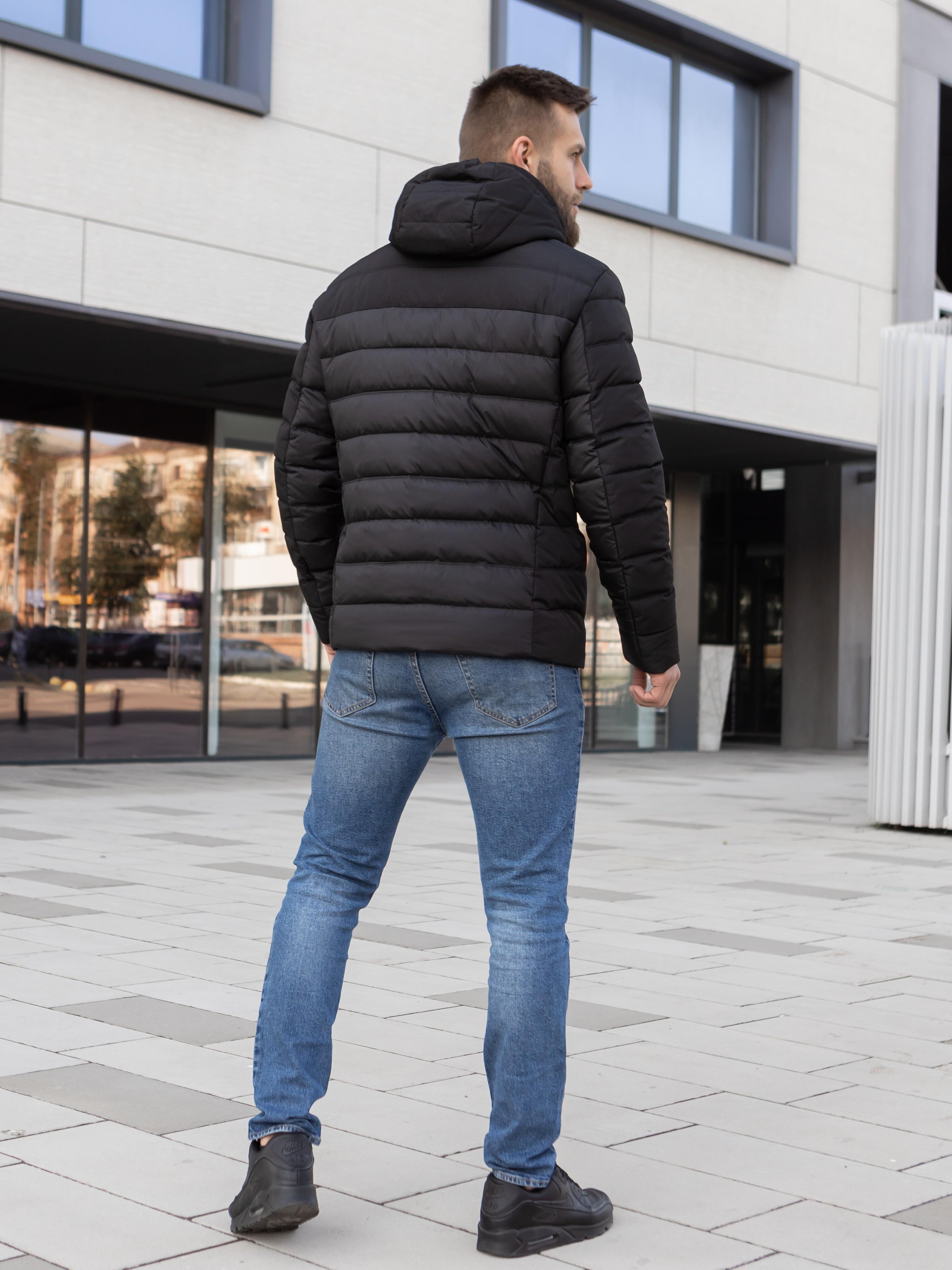 Куртка чоловіча зимова Vavalon 24-V р. 72 Чорний (29116957) - фото 5