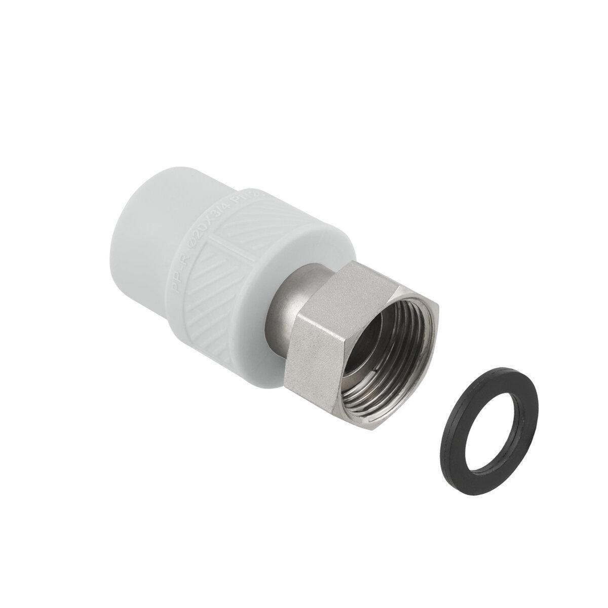 Муфта PPR Raftec 20 мм НГ 1/2" (SW-96120) - фото 2 Муфта PPR Raftec 20 мм НГ 1/2" (SW-96120) - фото 2