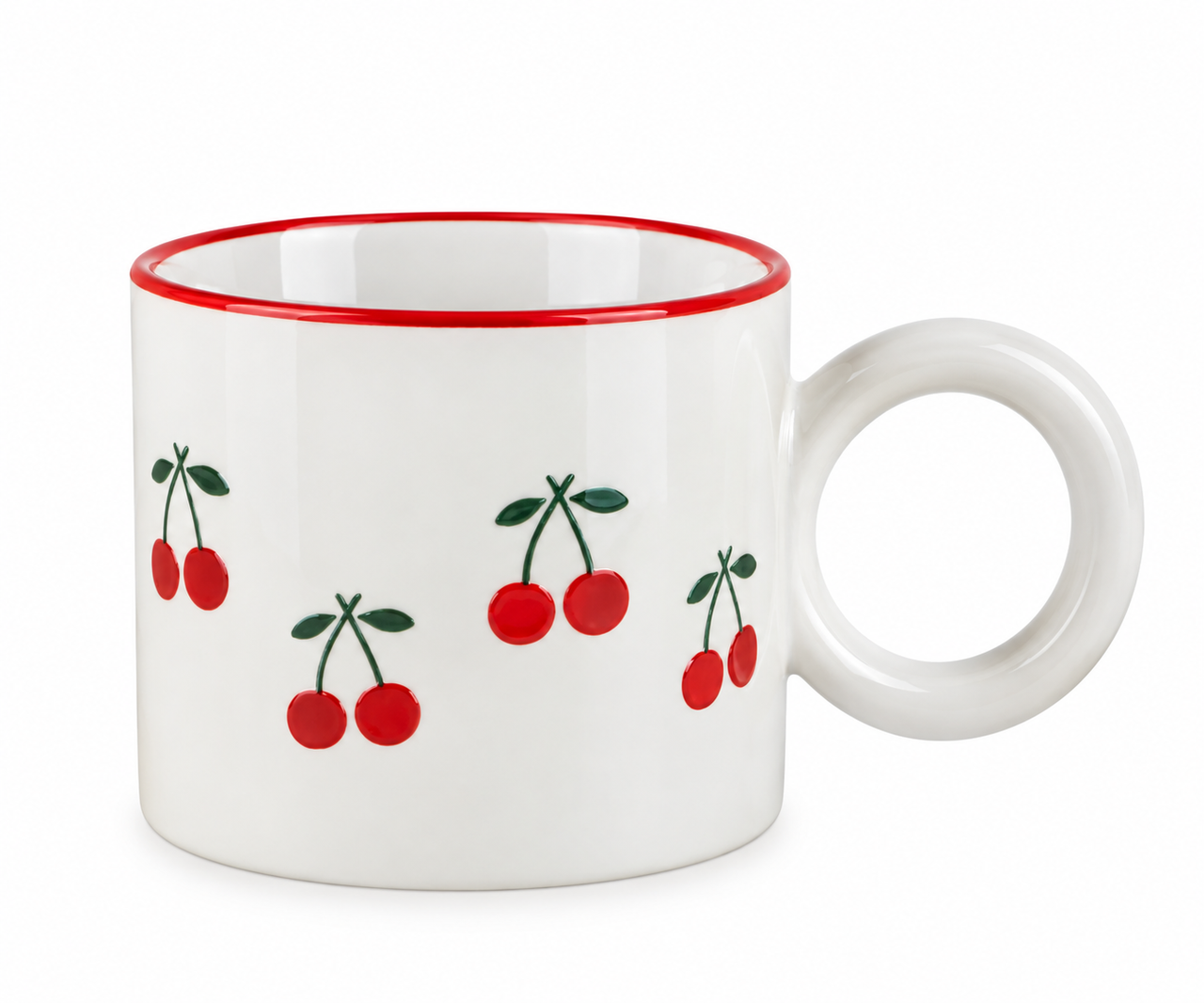 Чашка Ardesto Cherry фарфор 330 мл (AR2133C)