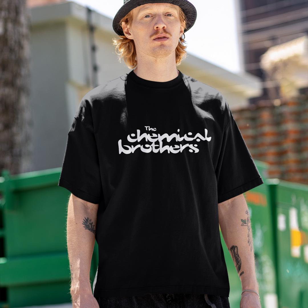 Футболка унисекс The Chemical Brothers Logo L Черный (0000013349)