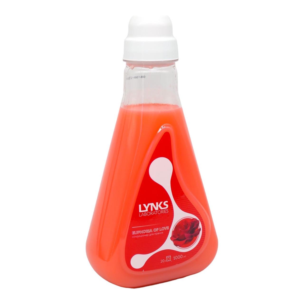 Кондиционер для стирки Lynks Laboratories Euphoria of love 1 л 20 стирок (НФ-00006347) Кондиционер для стирки Lynks Laboratories Euphoria of love 1 л 20 стирок (НФ-00006347)