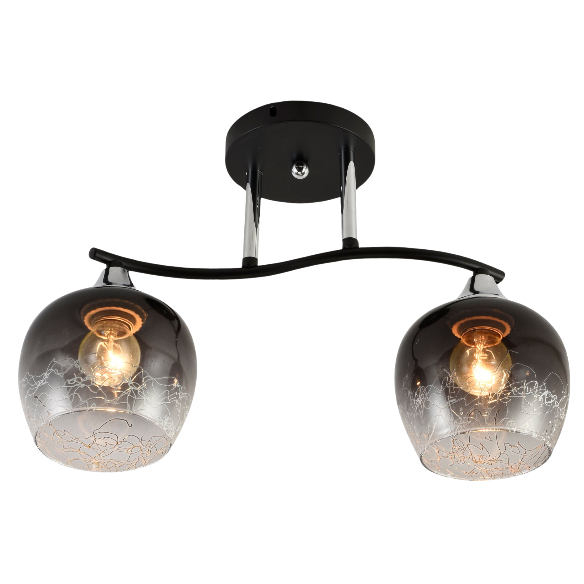 Люстра декоративная Valeso V XA1452/2 BK+CR (000037677)