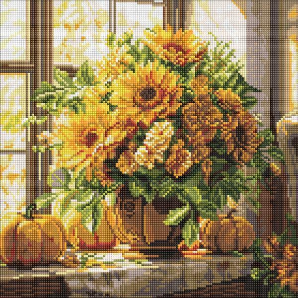 Алмазная мозаика Ideyka Там, где солнце 40x40 см (Id-AMO8343)