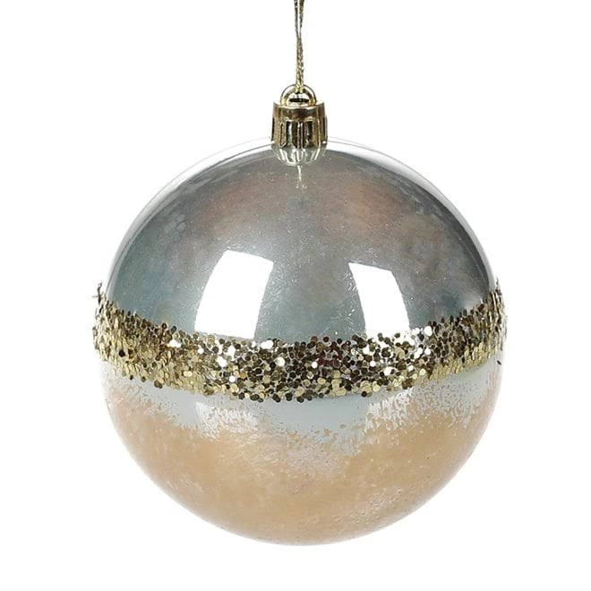 Шар новогодний пластиковый 898-118-1 8 см (11425) - фото 1 Шар новогодний пластиковый 898-118-1 8 см (11425) - фото 1