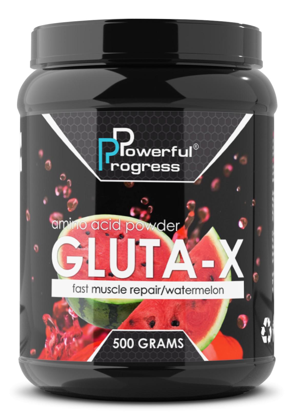 Аминокислота Powerful Progress Gluta-X арбуз 500 г