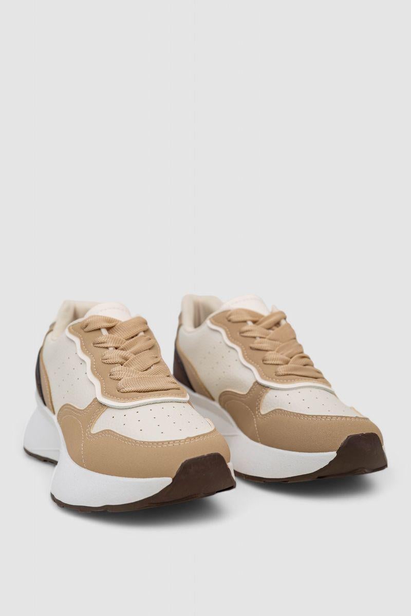 Кроссовки женские Stilli 248RXM50 р. 38 Бежево-коричневый (118459_839725) - фото 3 Кроссовки женские Stilli 248RXM50 р. 38 Бежево-коричневый (118459_839725) - фото 3