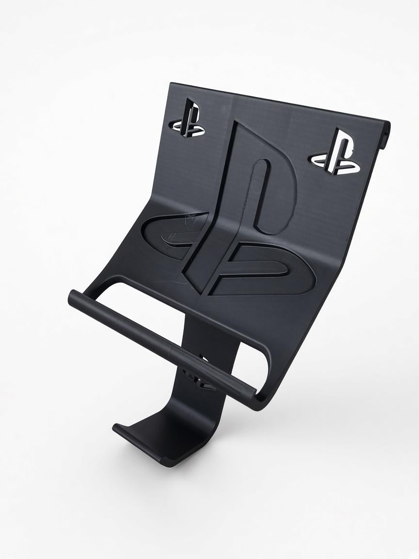 Навесной держатель для PlayStation Portal и геймпада DualSense на консоль PS5 с логотипом (0972)