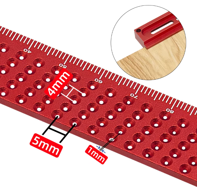 Угольник с градационной сеткой алюминий 160 мм (1005006385969390) - фото 10 Угольник с градационной сеткой алюминий 160 мм (1005006385969390) - фото 10