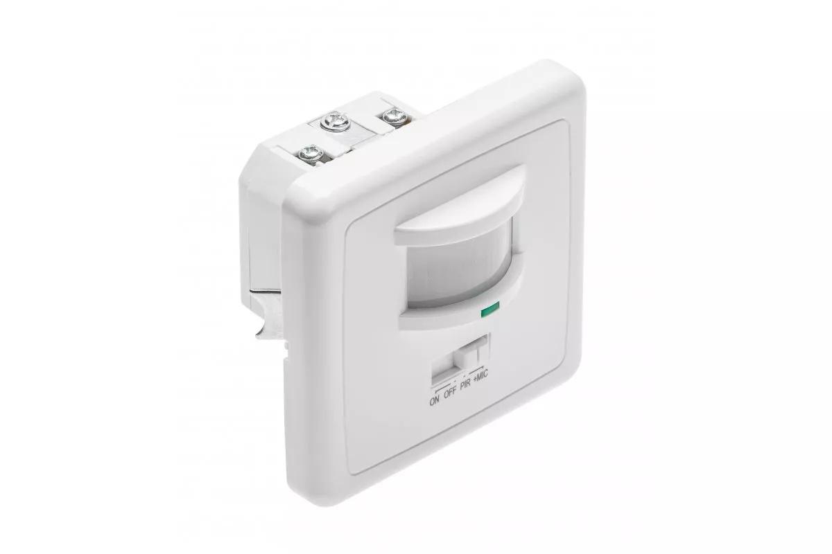 Датчик движения GTV CR-4 максимально 500 Вт угол обнаружения 160° 12 м IP20 Белый (00000035711)