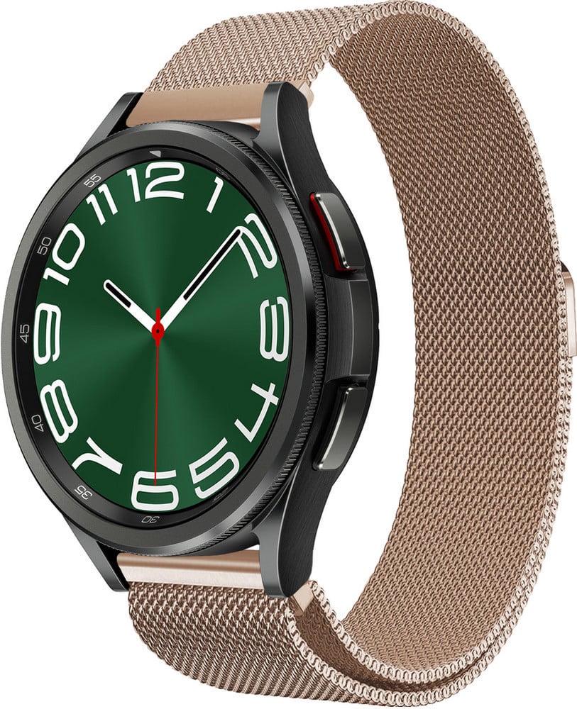 Петля міланська Milano для Galaxy Watch 6 Classic 47 мм Rose Gold (39222-27)