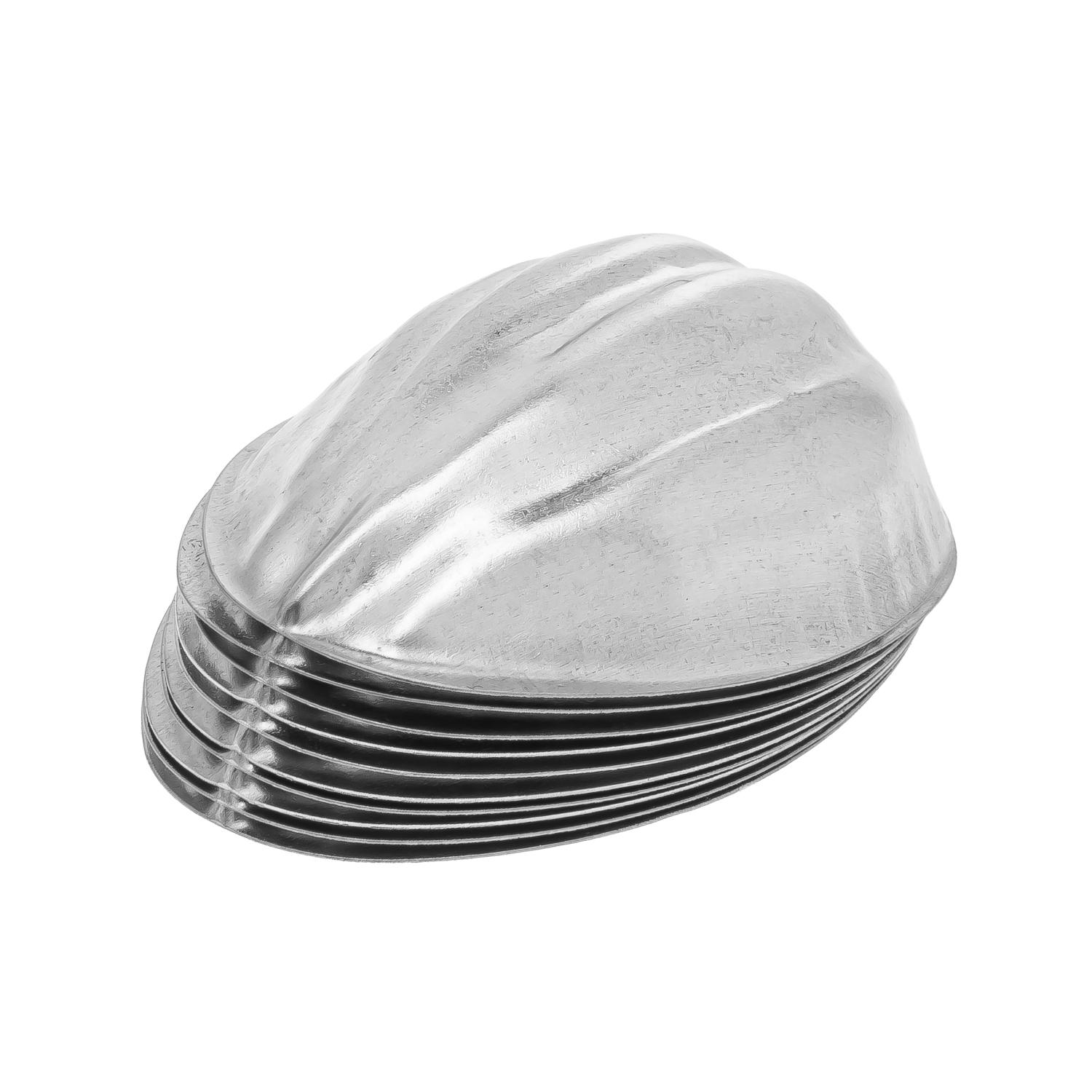 Набор формочек порционных металлических для печенья Орешки с ребристой поверхностью 100 шт. (26250648) - фото 2 Набор формочек порционных металлических для печенья Орешки с ребристой поверхностью 100 шт. (26250648) - фото 2