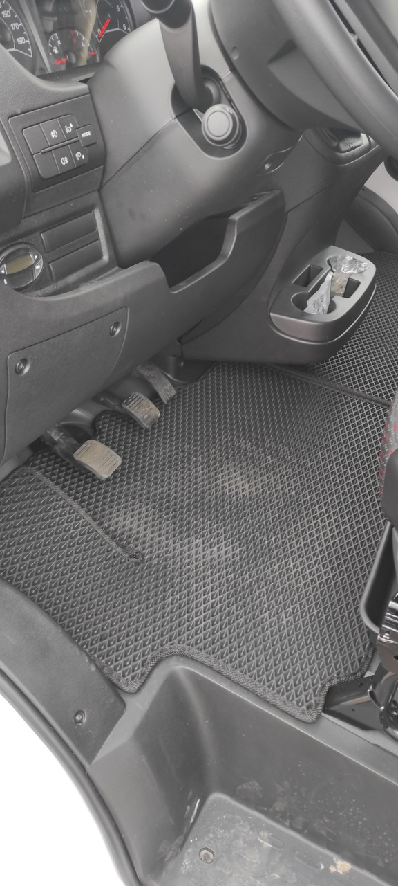 Автокилимки в салон EVA для Citroen Jumper 2007+ без вуха 1+2 (2322686580)