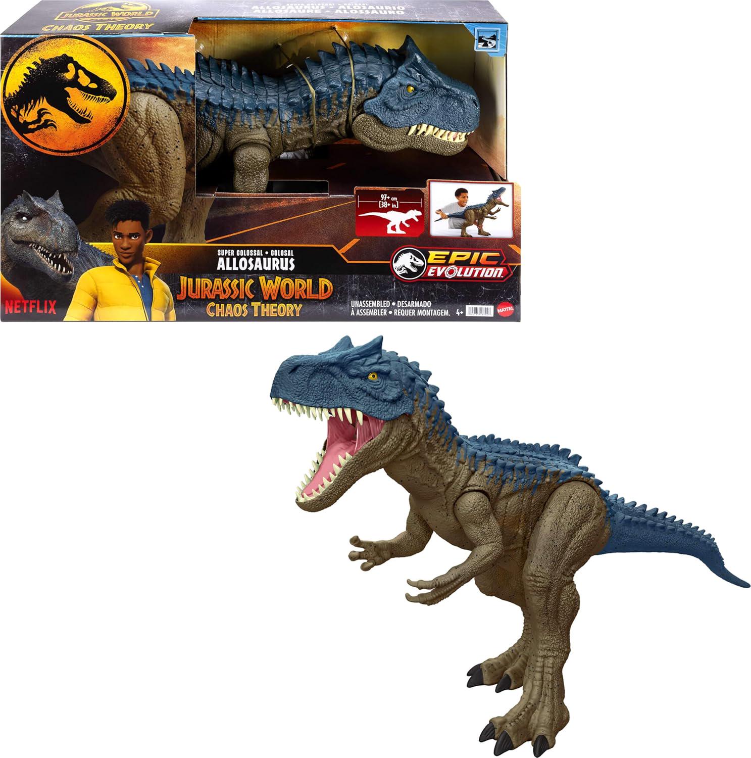 Динозавр Алозавр Jurassic World Allosaurus Action Figure Extra Large Dinosaur (445658569)