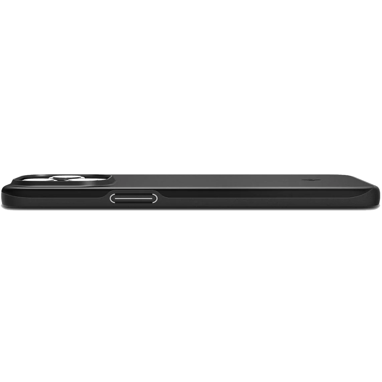 Чехол накладка Spigen Thin Fit Case for iPhone 15 Pro Max, Black (ACS06544) - фото 7