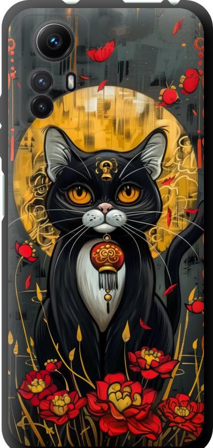 Чехол на Xiaomi Redmi Note 12S China Cat (6134b-3065-42517) Чехол на Xiaomi Redmi Note 12S China Cat (6134b-3065-42517)