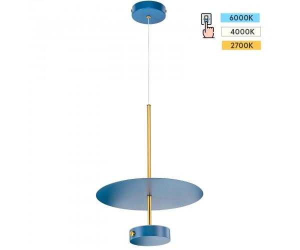 Світильник підвісний FOUNTAIN LED Blue - фото 2 Світильник підвісний FOUNTAIN LED Blue - фото 2