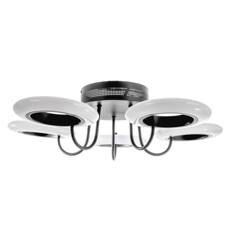 Люстра светодиодная для спальни для натяжного потолка Brille BL-459S/5x9,6 W